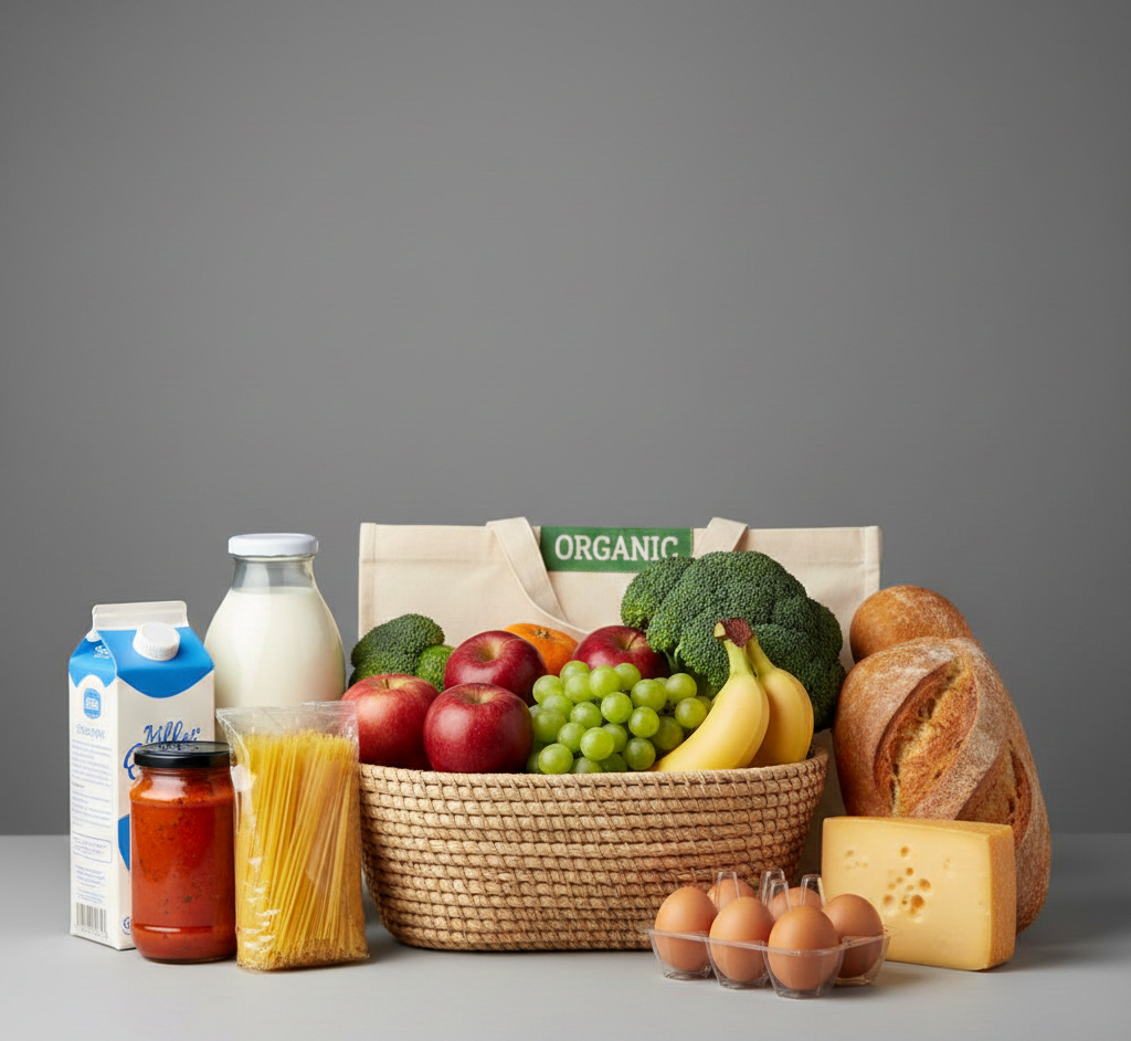 Fresh groceries delivery